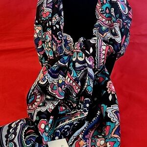 Vera Bradley Multicolor Paisley Scarf In Haymarket Paisley Head Wrap